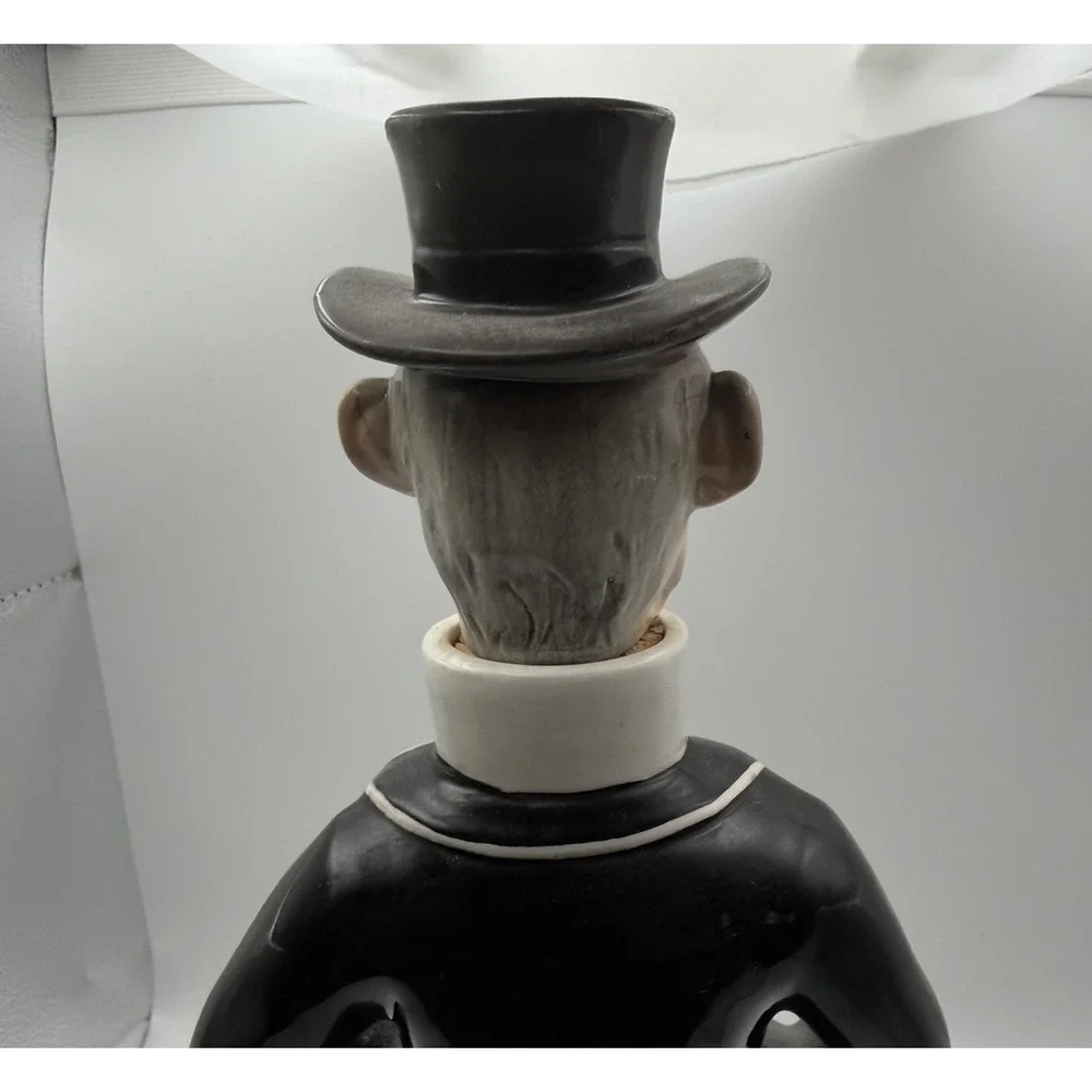 Vintage Shields Japan Gentleman Gin‎ Decanter Figural Bottle 12